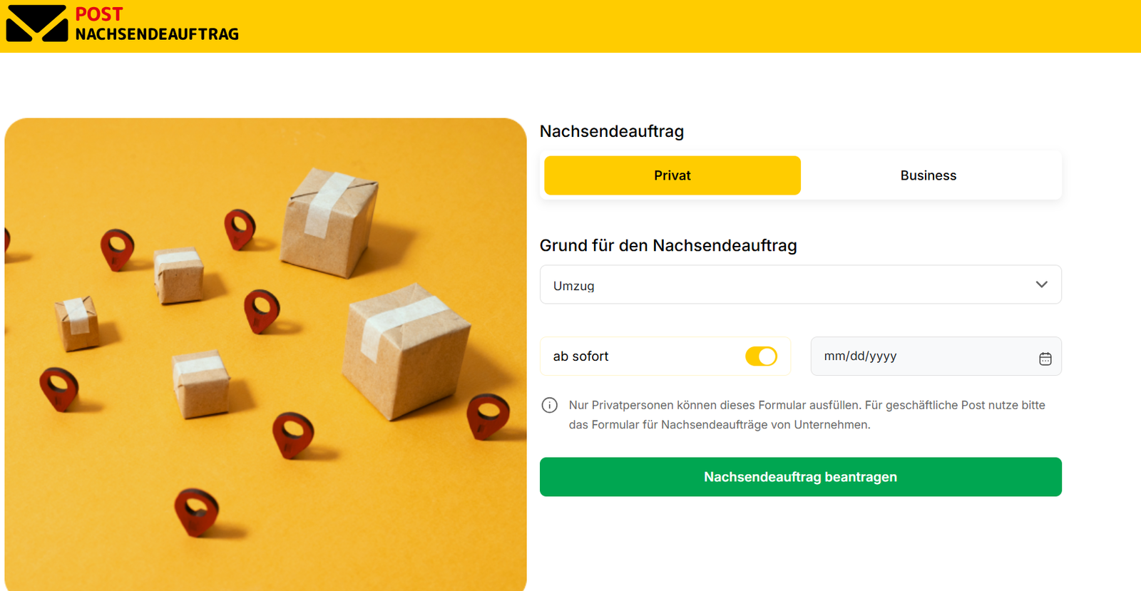 Postservicezentrum – Mail Forwarding & Digital Postal Management Platform